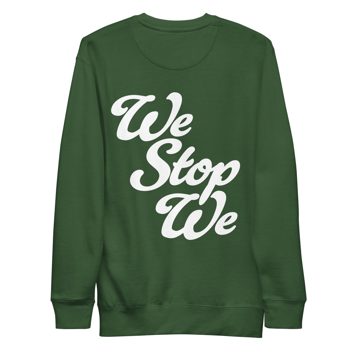 We Stop We Crew - White Design