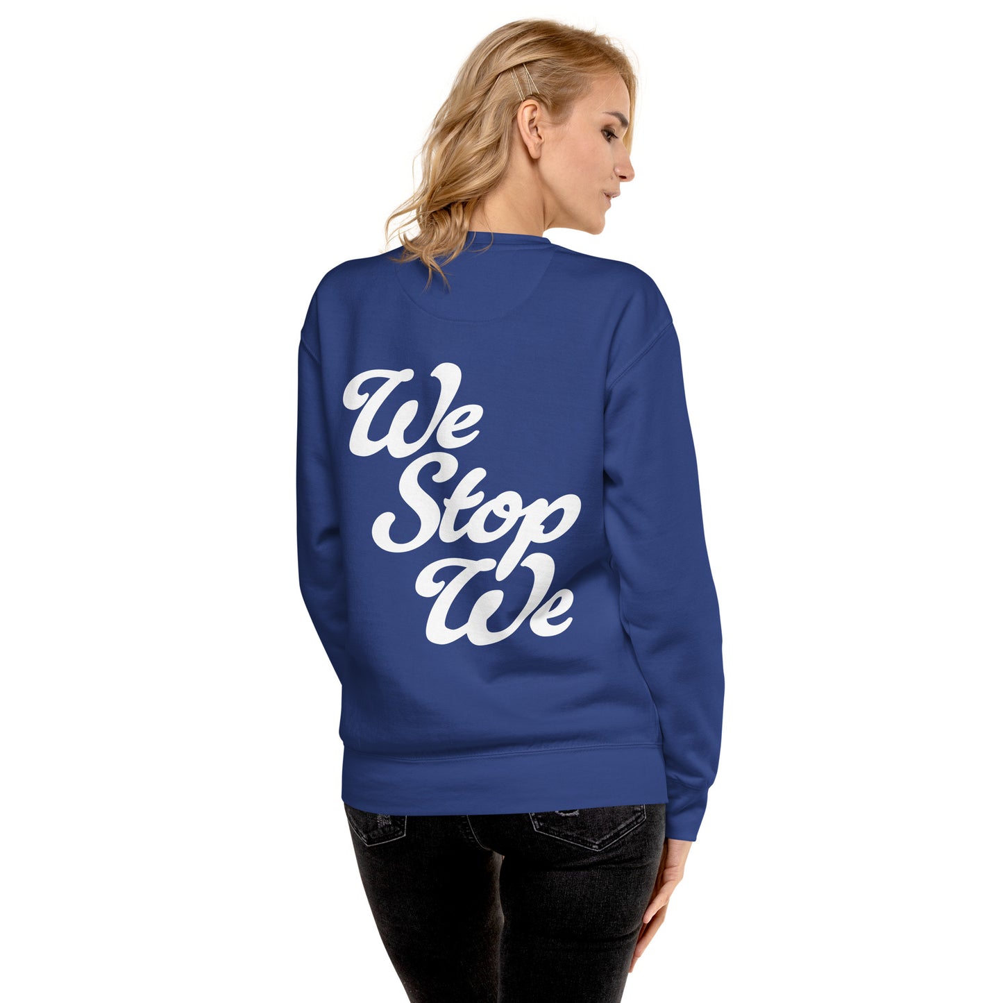 We Stop We Crew - White Design